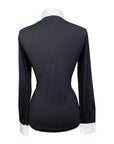 Equiline 'Cindrac' Long Sleeve Show Shirt in Black