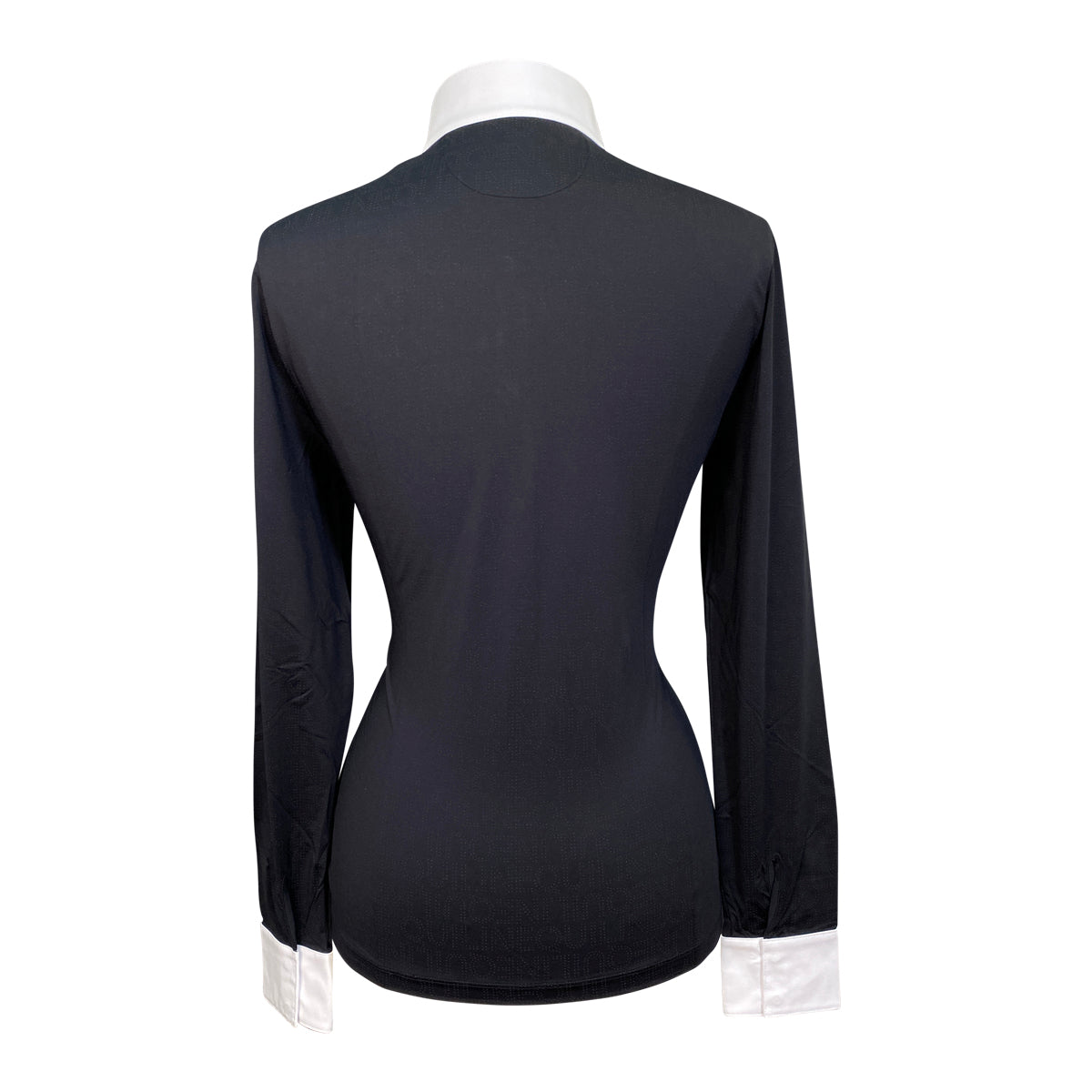 Equiline &#39;Cindrac&#39; Long Sleeve Show Shirt in Black - Women&#39;s IT 44 (US 10)
