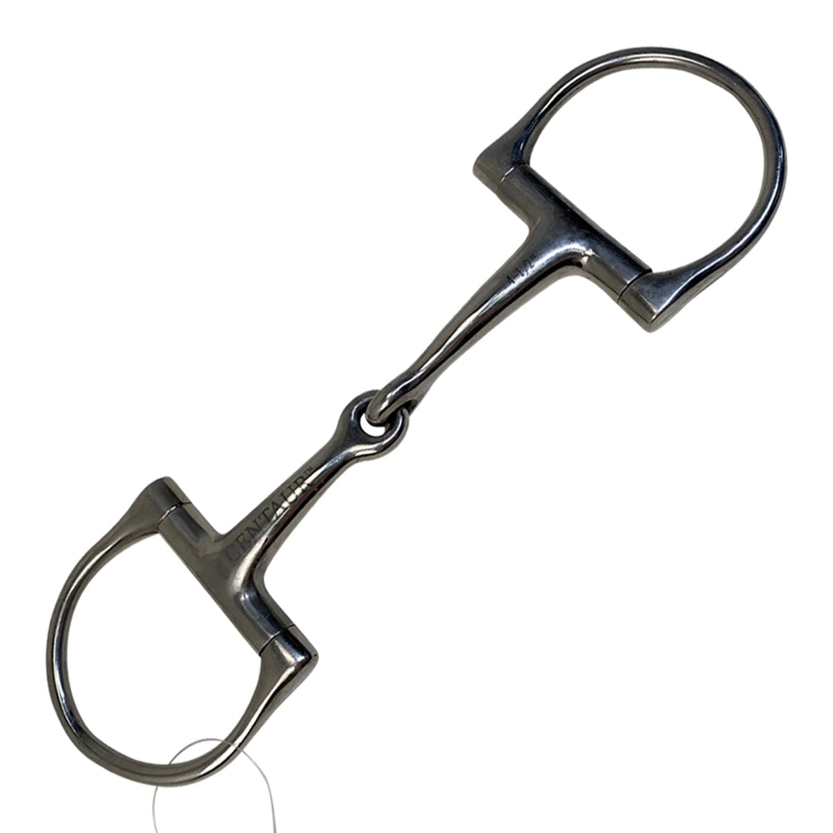 Centaur Single Joint D-Ring Snaffle in Stainess Steel