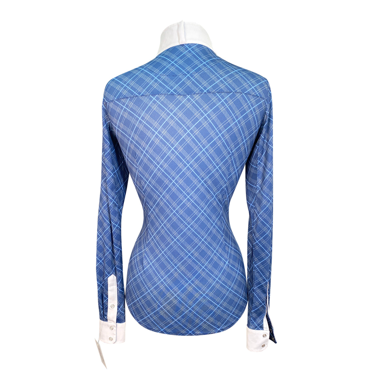 Romfh 'Schuyler' Show Shirt in Navy Plaid/White