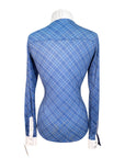 Romfh 'Schuyler' Show Shirt in Navy Plaid/White