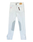 Tailored Sportsman 'Trophy Hunter' Breeches in White - Children's 14R