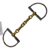 Neue Schule Waterford Hunter D-Ring Bit in Stainless Steel/Salox Gold - 5 1/2"