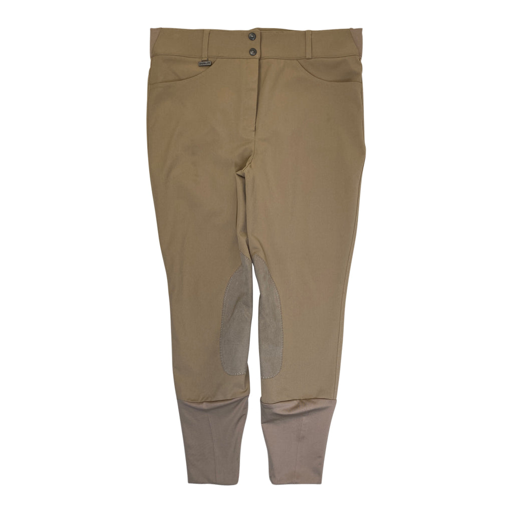 Dublin Knee Patch Breeches in Tan
