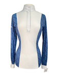 Romfh 'Schuyler' Show Shirt in Navy Plaid/White