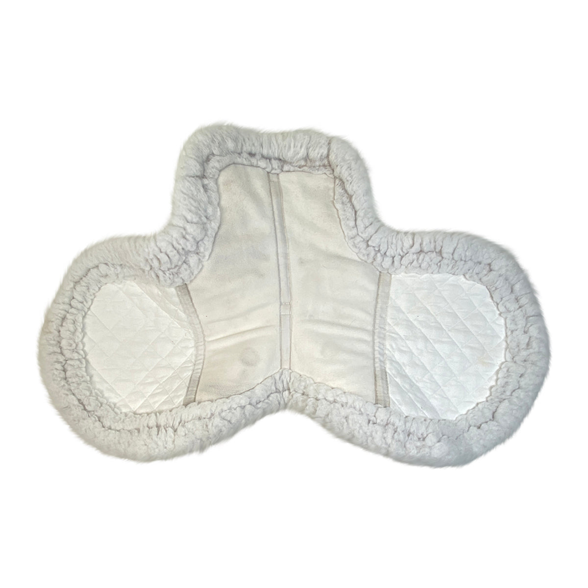 Ogilvy Equestrian Memory Foam Hunter Pad in White
