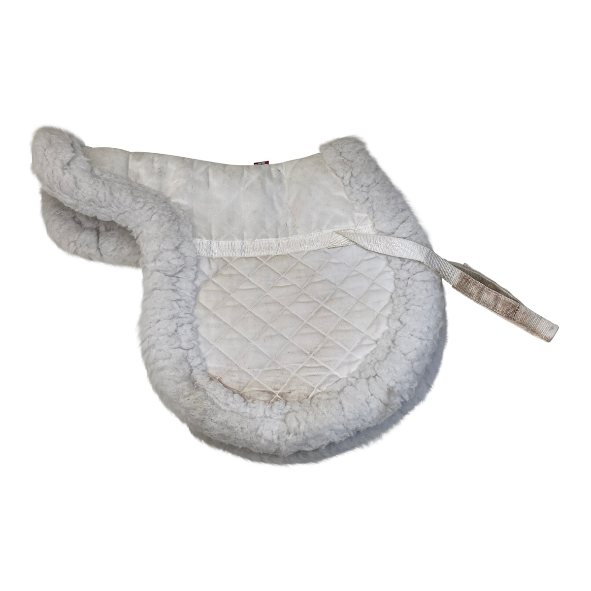 Ogilvy Equestrian Memory Foam Hunter Pad in White
