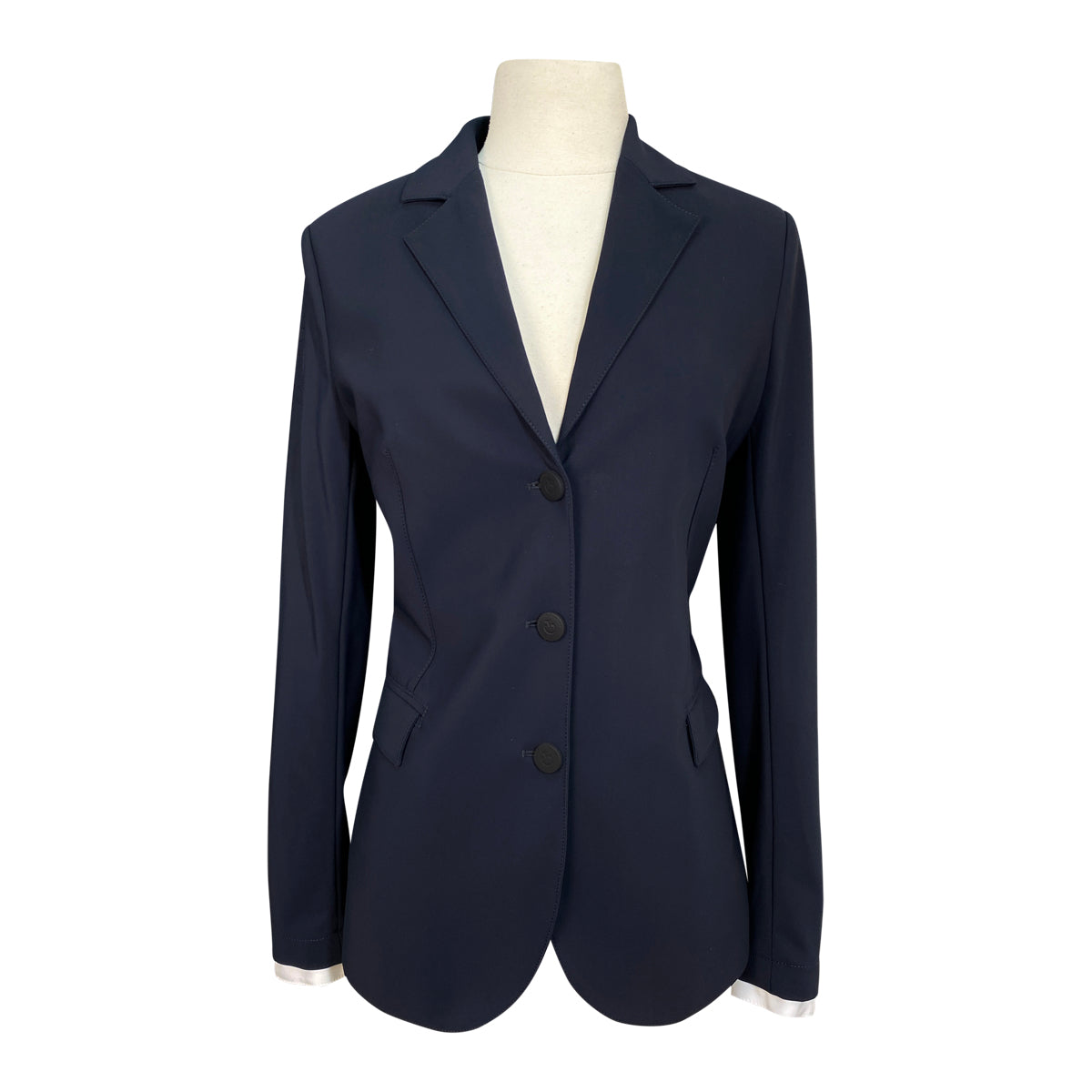 Cavalleria Toscana 'American' Competition Jacket in Navy - Women's IT 38 (US 4)