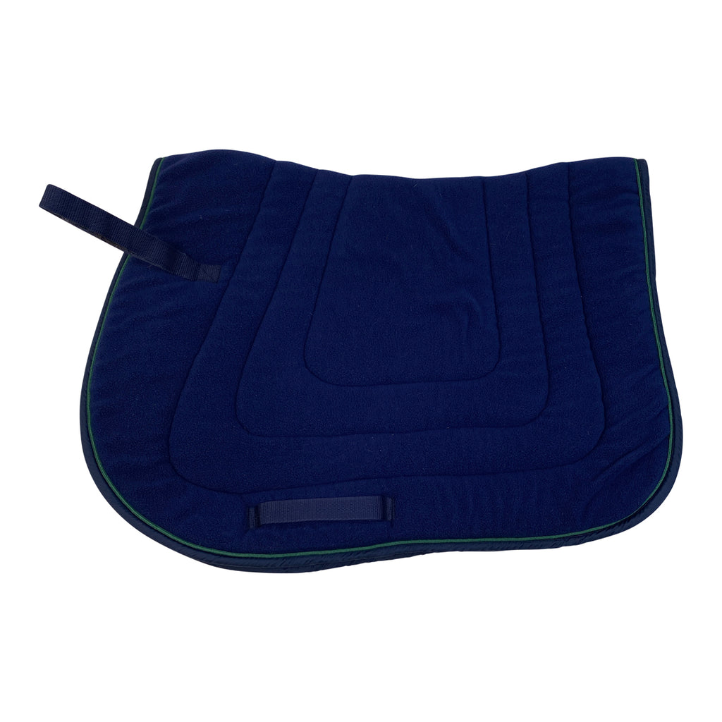 Fleece Lettia Saddle Pad in Navy