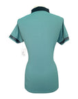 Kingsland 'Prisha' Technical Polo Shirt in Green Sea Pine