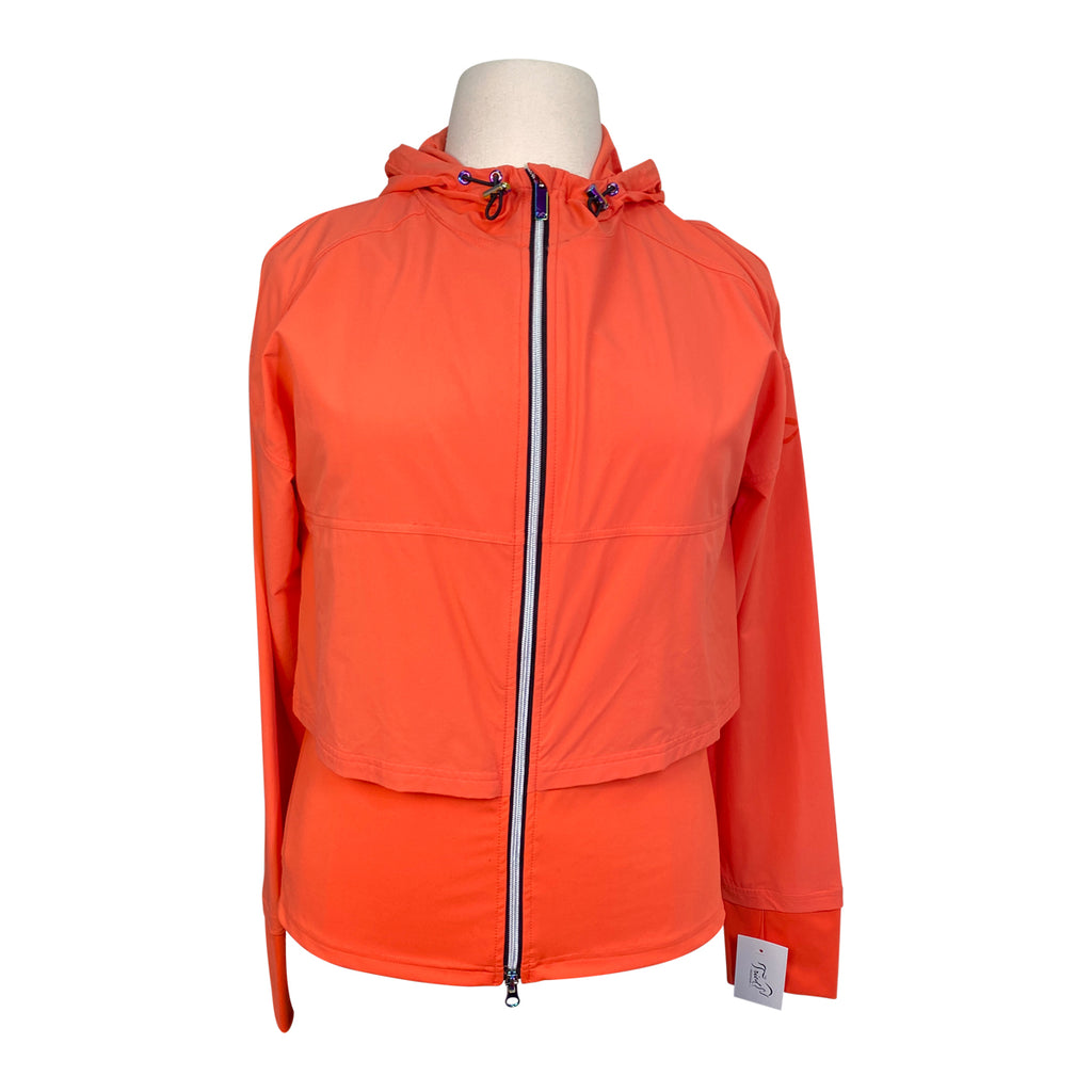 Dover Saddlery Stride™ Active Layered Jacket in Hot Coral