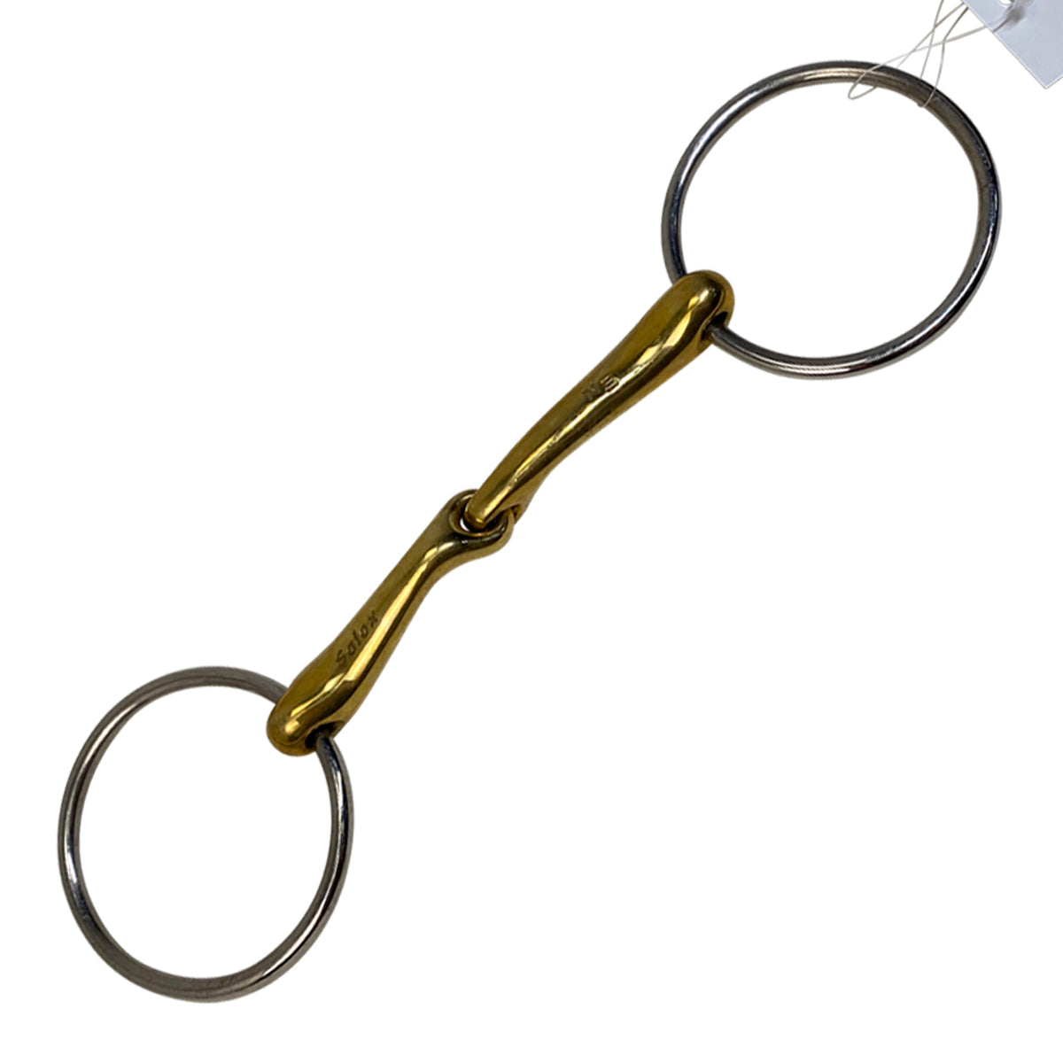 Neue Schule Loose Ring Demi-Anky Bit in Salox Gold/Stainless Steel 