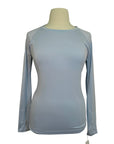 Lululemon 'Swiftly' Tech Long Sleeve 2.0 in Baby Blue