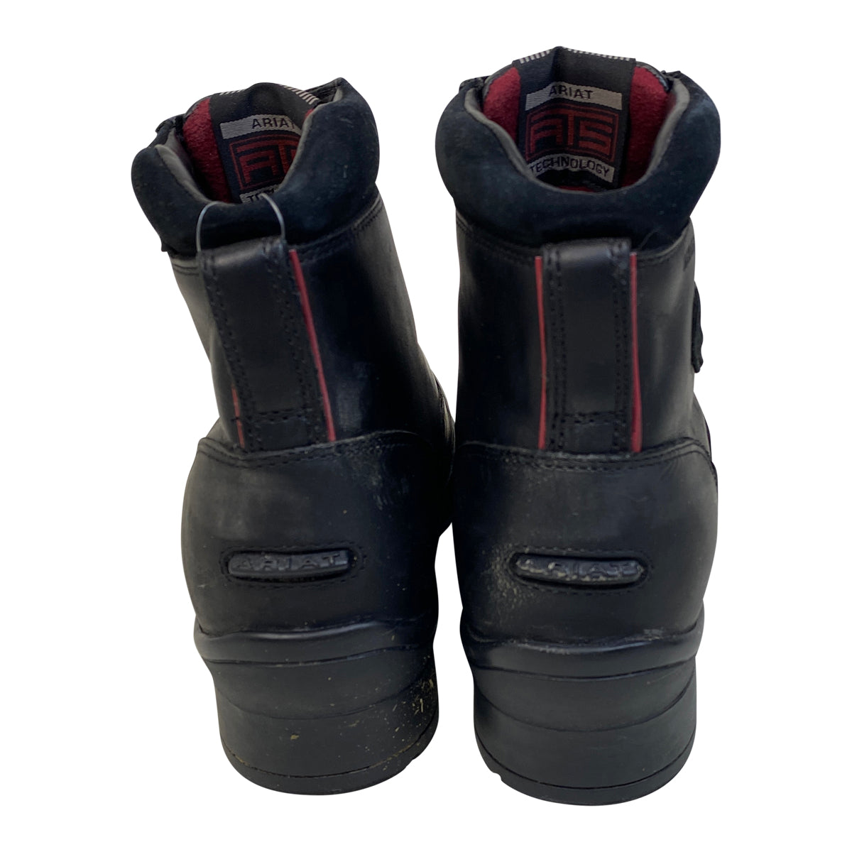 Ariat Extreme Zip Waterproof Insulated Paddock Boots in Black/Pink Accents