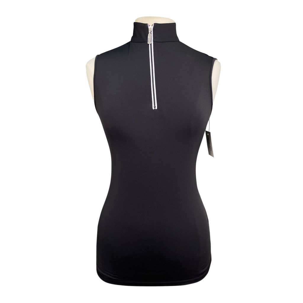 Tailored Sportsman Ice Fil Sleeveless Shirt in Black 