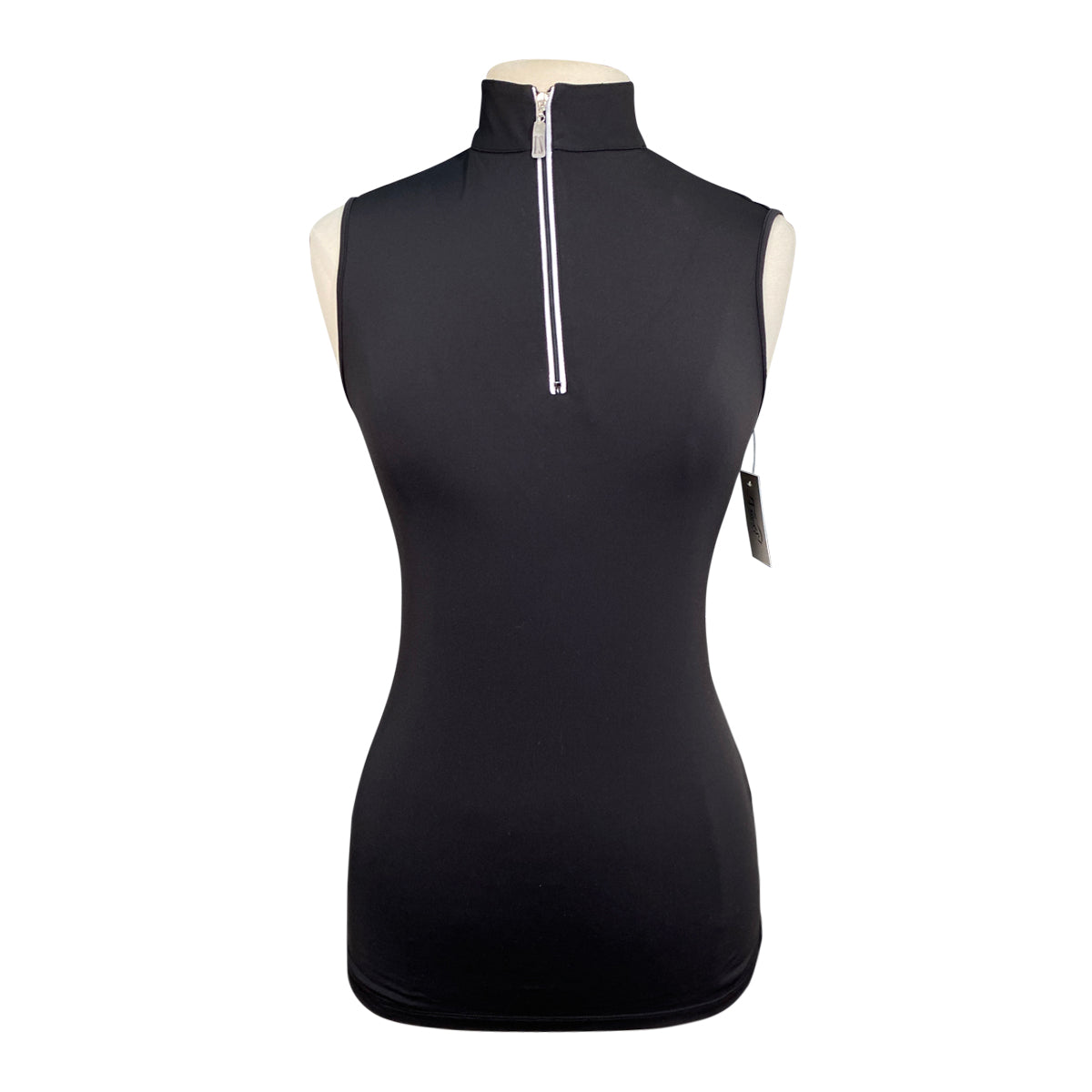 Tailored Sportsman Ice Fil Sleeveless Shirt in Black 