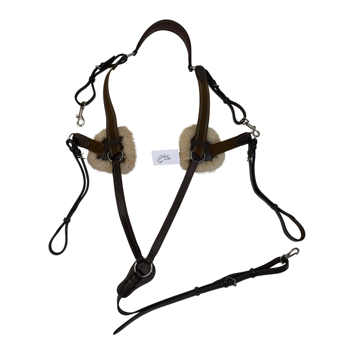 HDR Pro 5 Point Elastic Breastplate in Brown