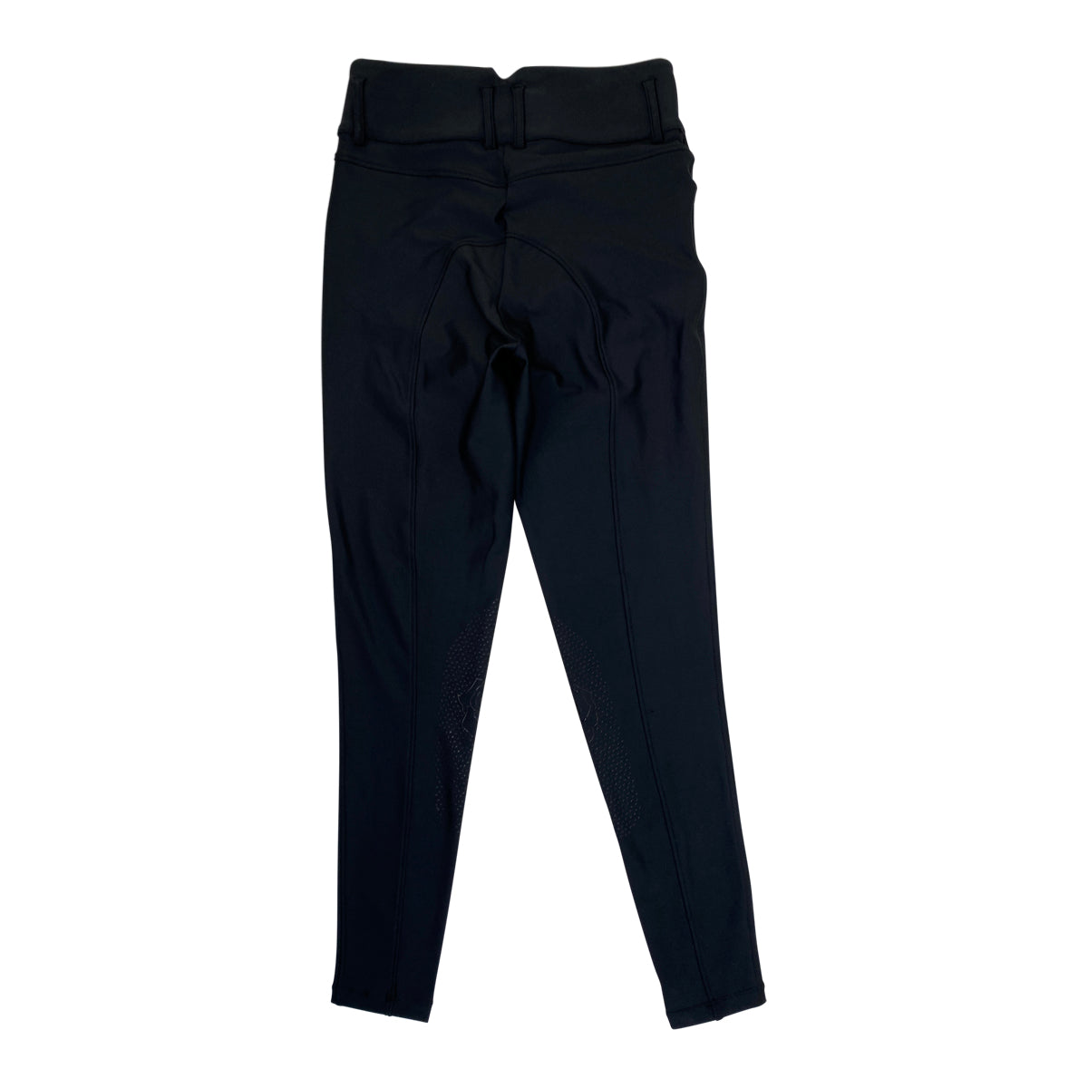 Hannah Childs 'Lifestyle Ramy' High Rise Knee Patch Breeches in Pitch Black