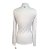 TKEQ 'Quinn' Zip Competition Shirt in White - Women's XS