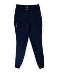 Cavalleria Toscana RS High Waist Knee Patch Breeches in Navy