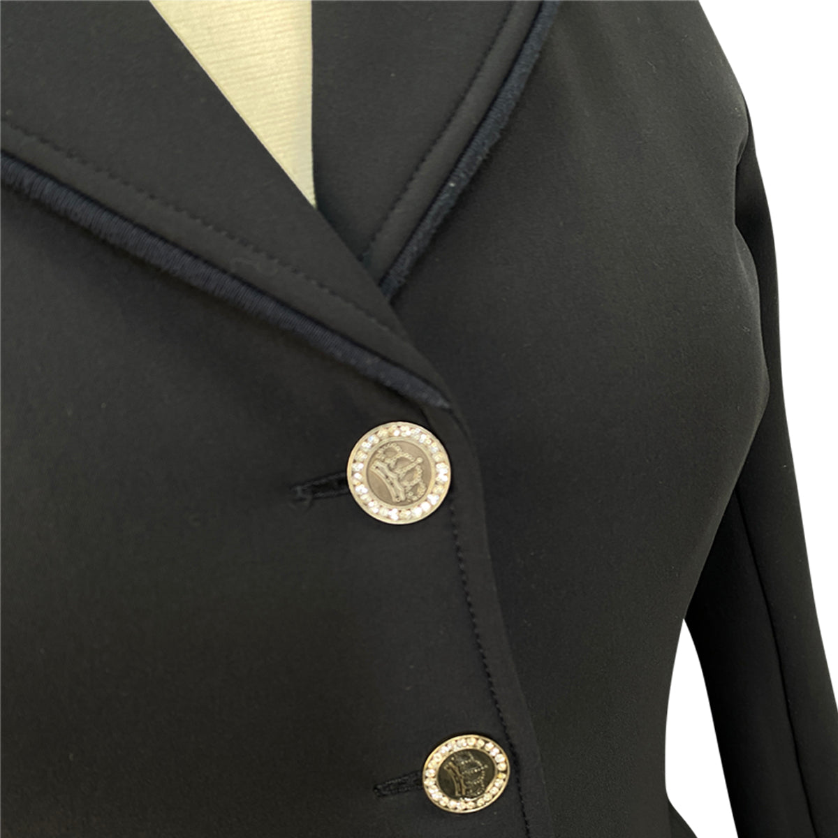 Harry's Horse Softshell Fleece-Lined Show Jacket in Navy