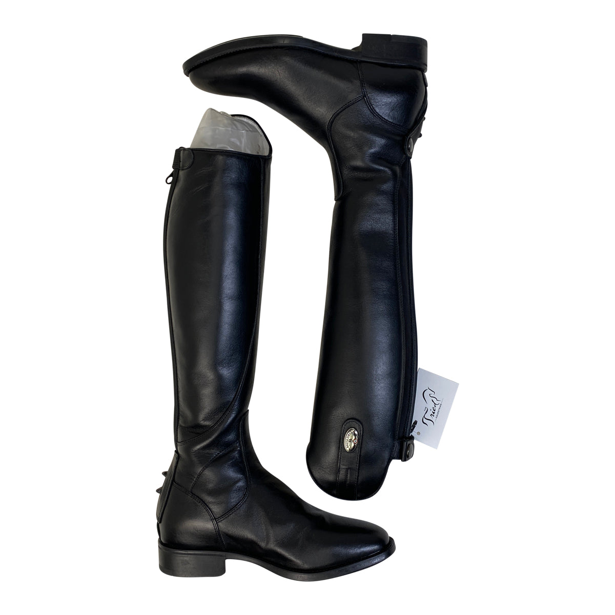 De Niro Tricolore 'Amabile' Dress Boots in Black
