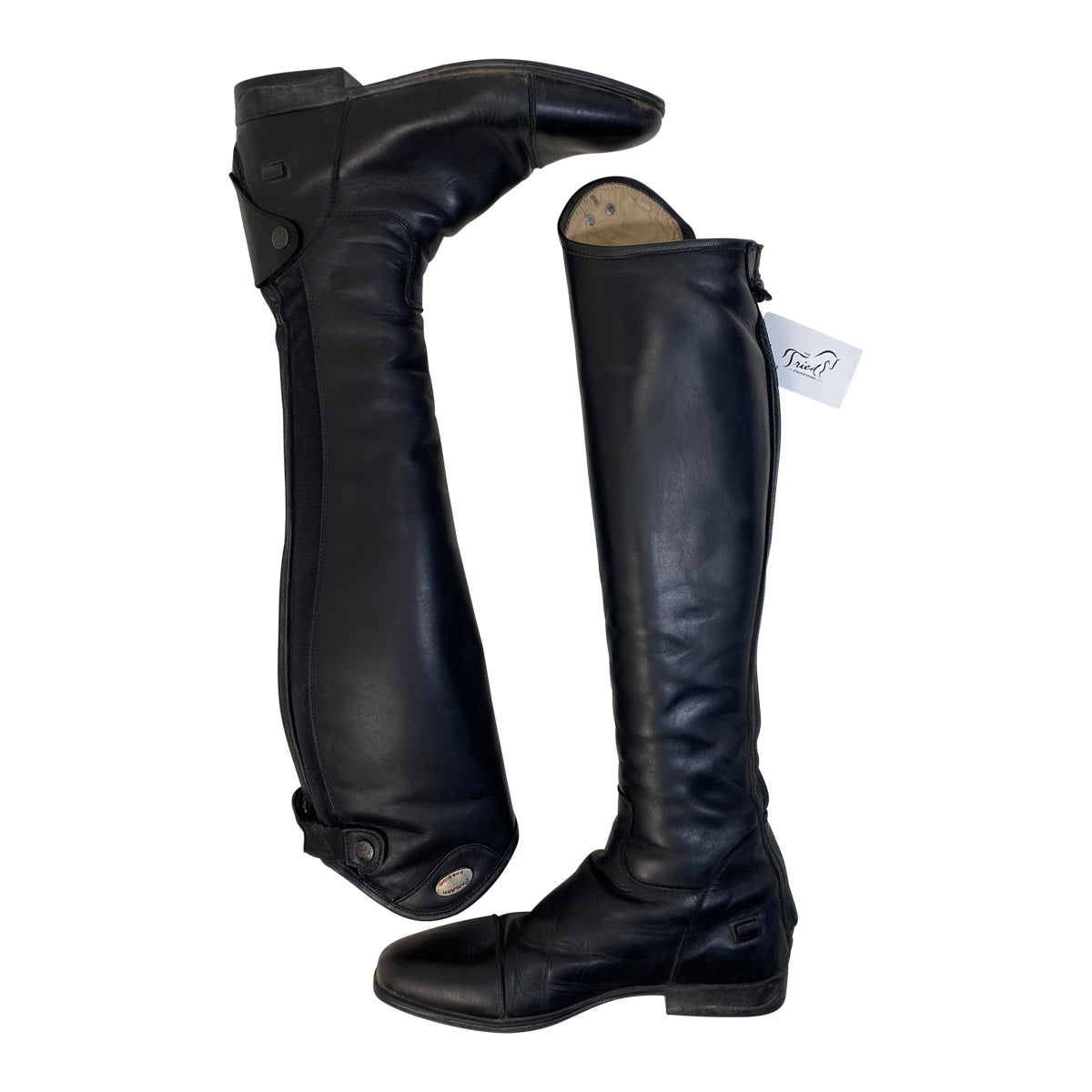 Parlanti Denver Classic Dress Boots in Black