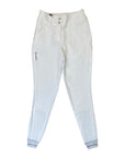 Cavalleria Toscana RS High Waist Knee Patch Breeches in White