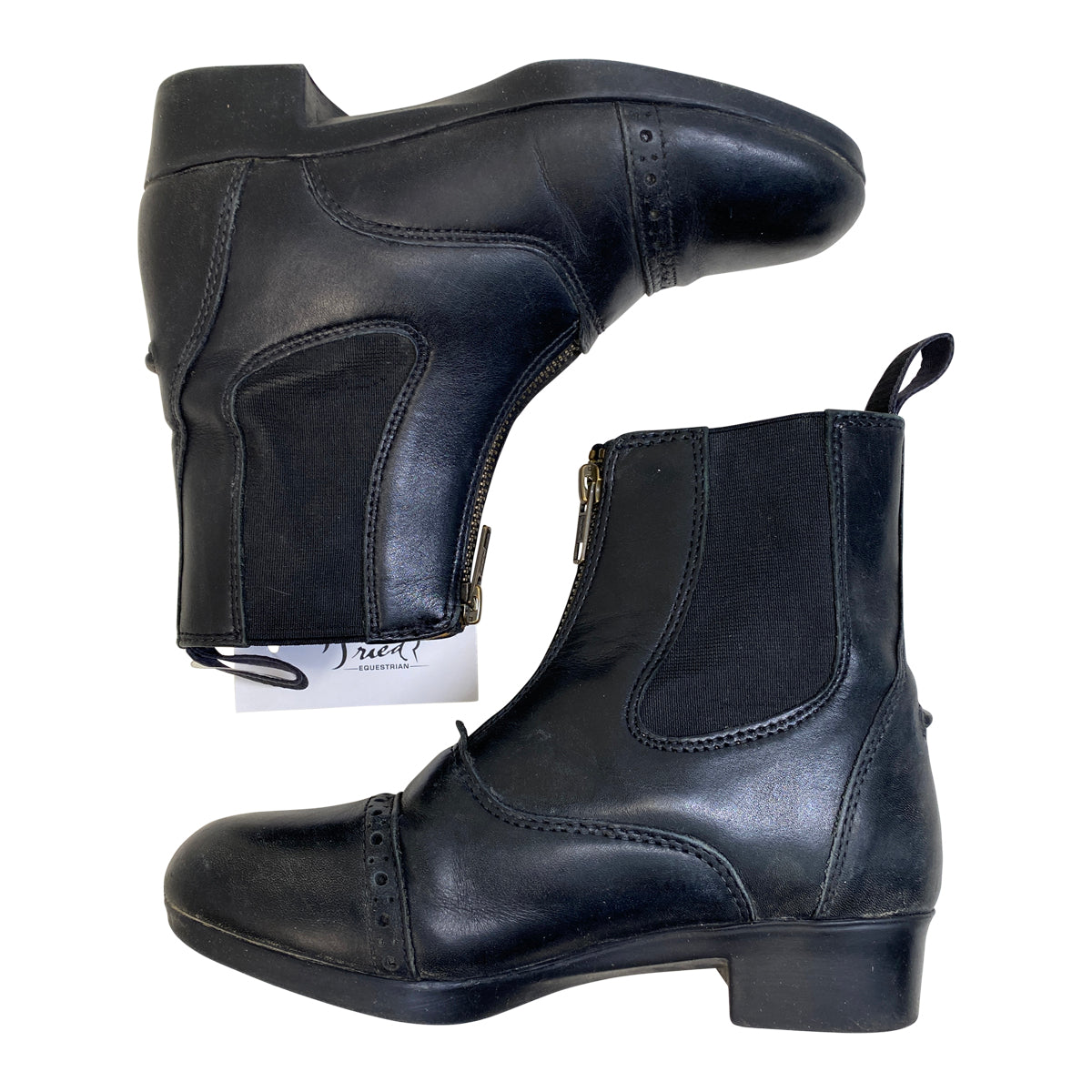 Ovation Sport Rider II Paddock Boots in Black 