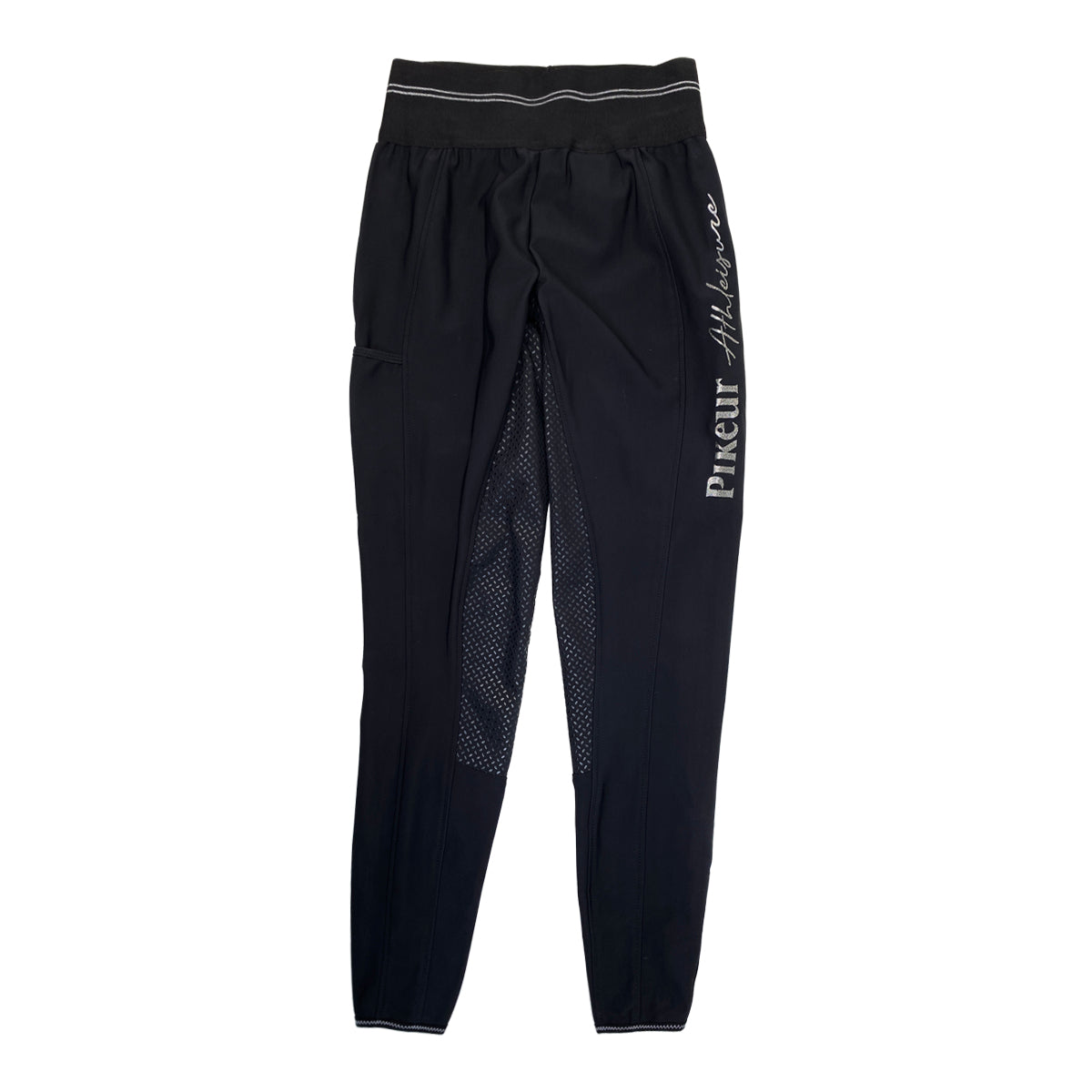 Pikeur &#39;Gia&#39; Grip Athleisure Breeches Full Seat in Black
