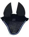 Mattes Custom Fly Bonnet in Black/Ice Blue