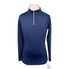 Aztec Diamond 'Young Riders' Baselayer in Navy - Children's 10-11