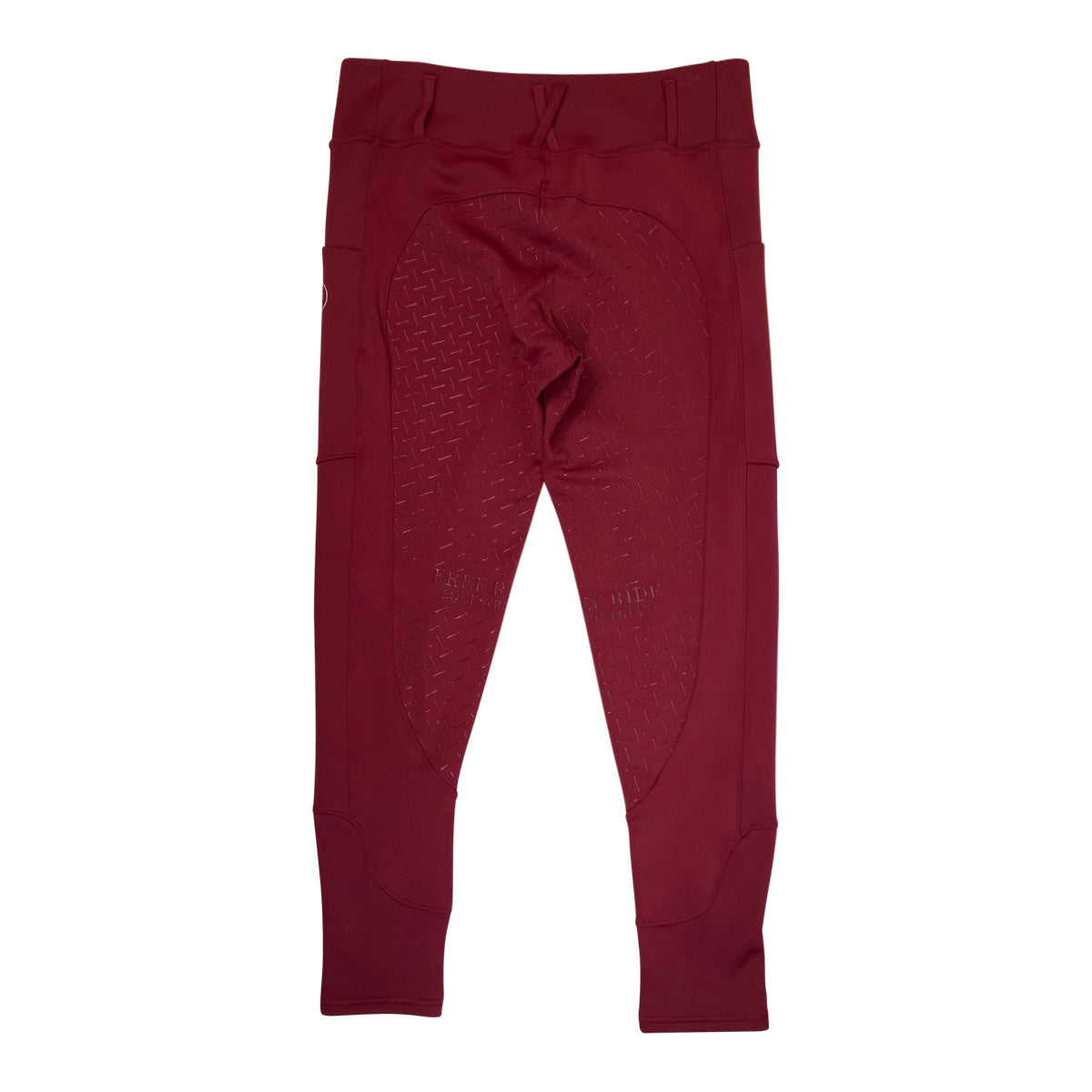 Free Ride Equestrian Softshell Full Seat Breeches in Wine