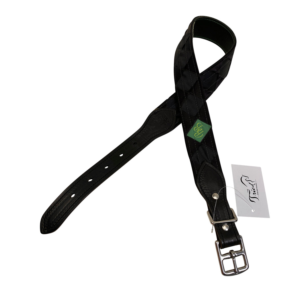 Boy-O-Boy Bridleworks 'Warrenton' Stirrup Buckle Belt in Black