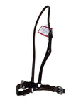 Nunn Finer Adjustable Plain Crank Noseband Cavesson in Brown