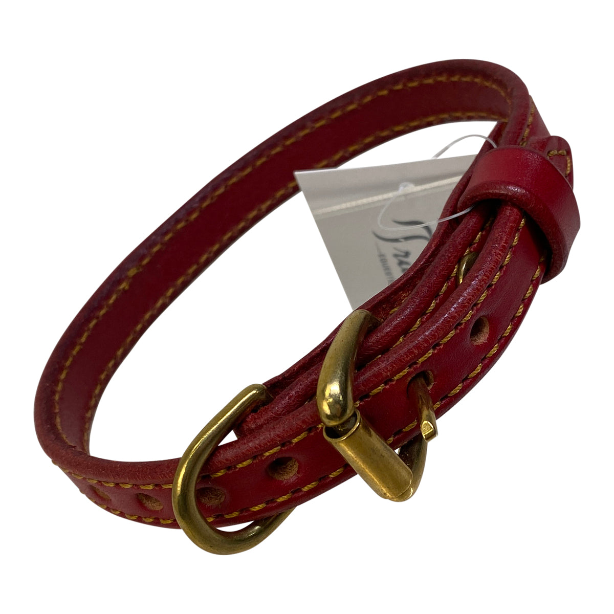 Green Hill Dog Collar in Red