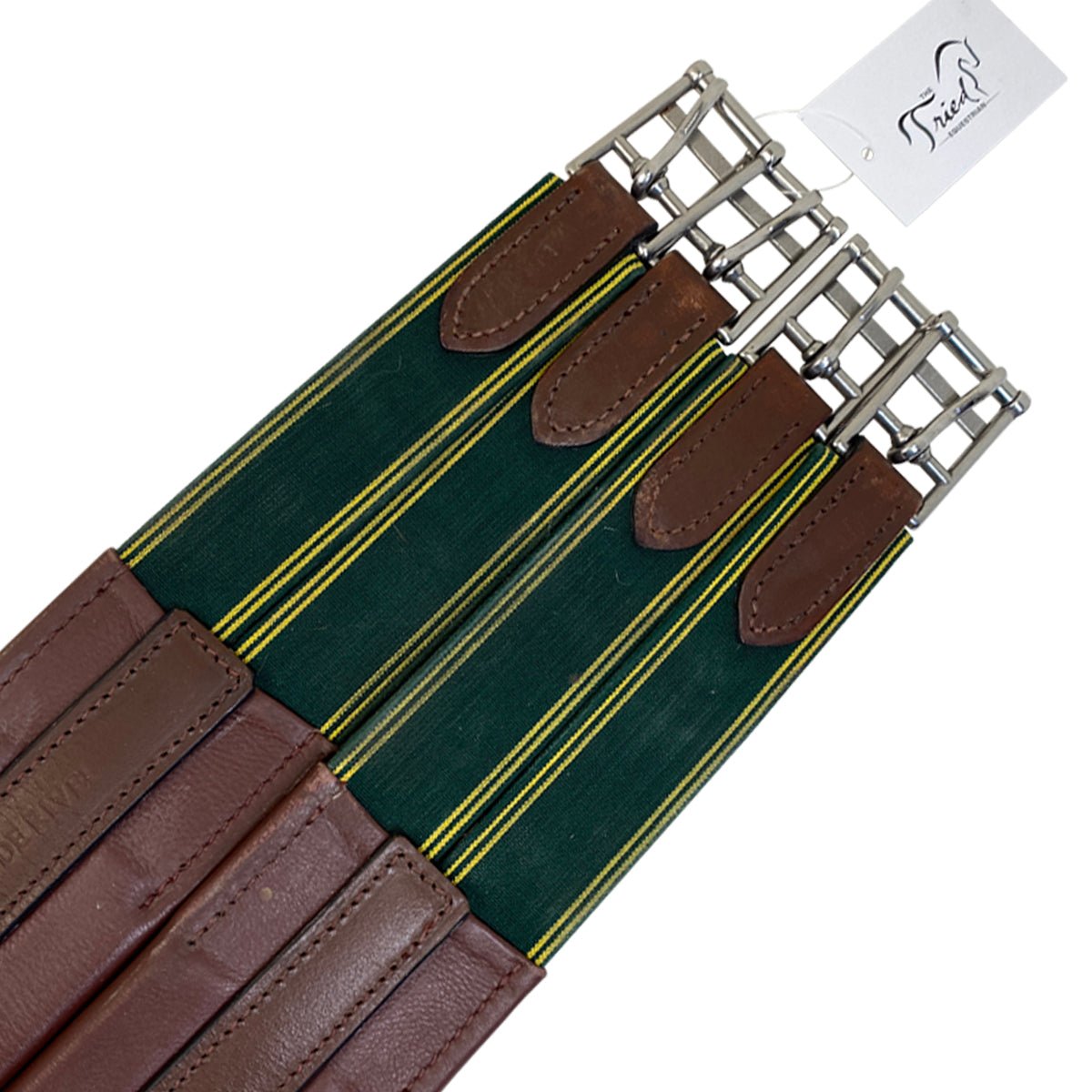Henri de Rivel Leather Girth in Brown - 52"