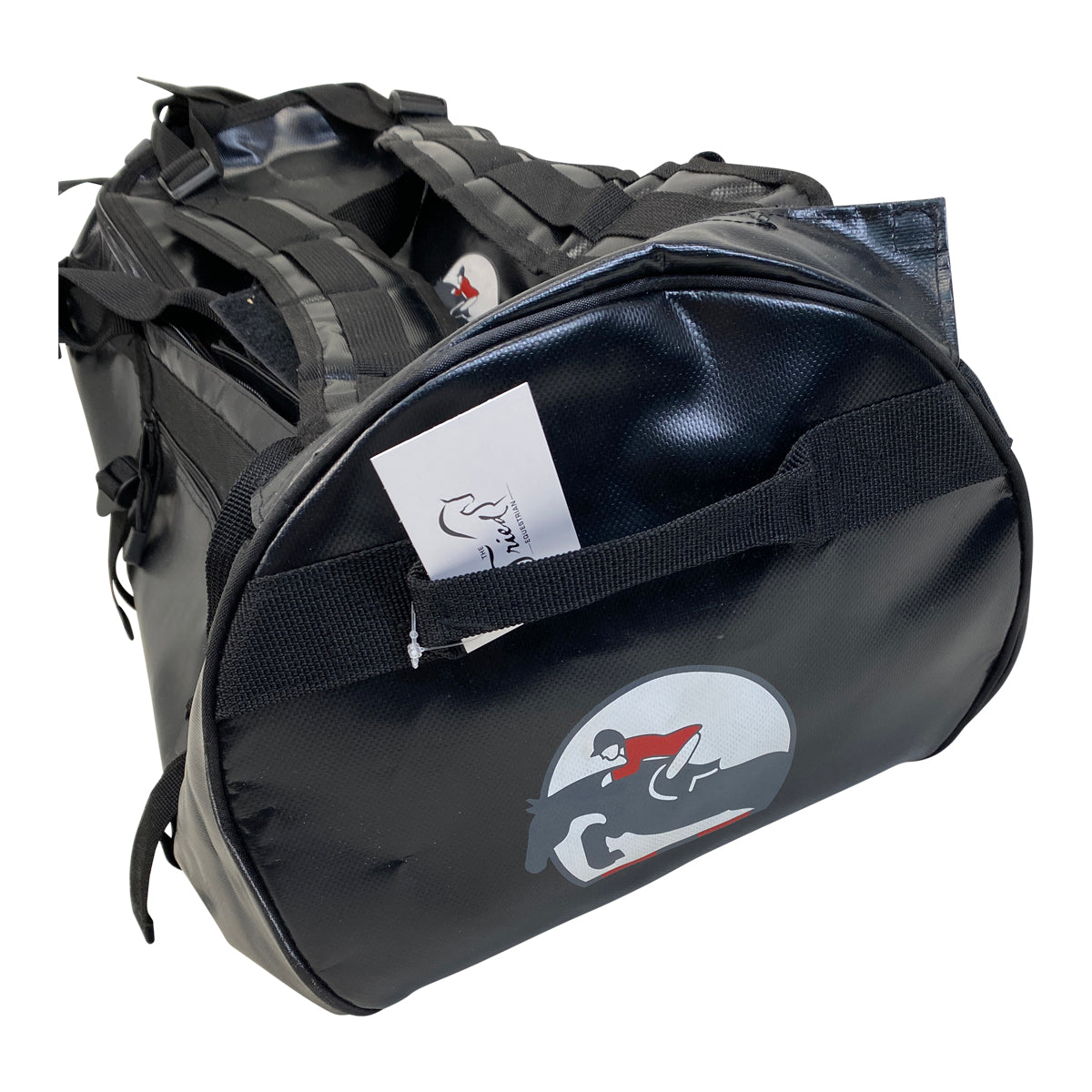 Grand Prix 2-in-1 Duffle Backpack in Black
