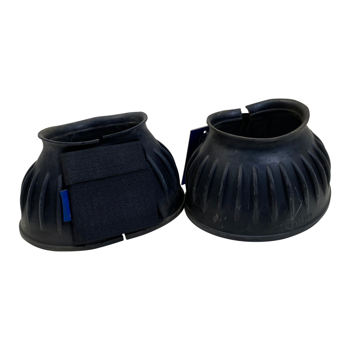 Finn Tack Ribbed Bell Boots in Black