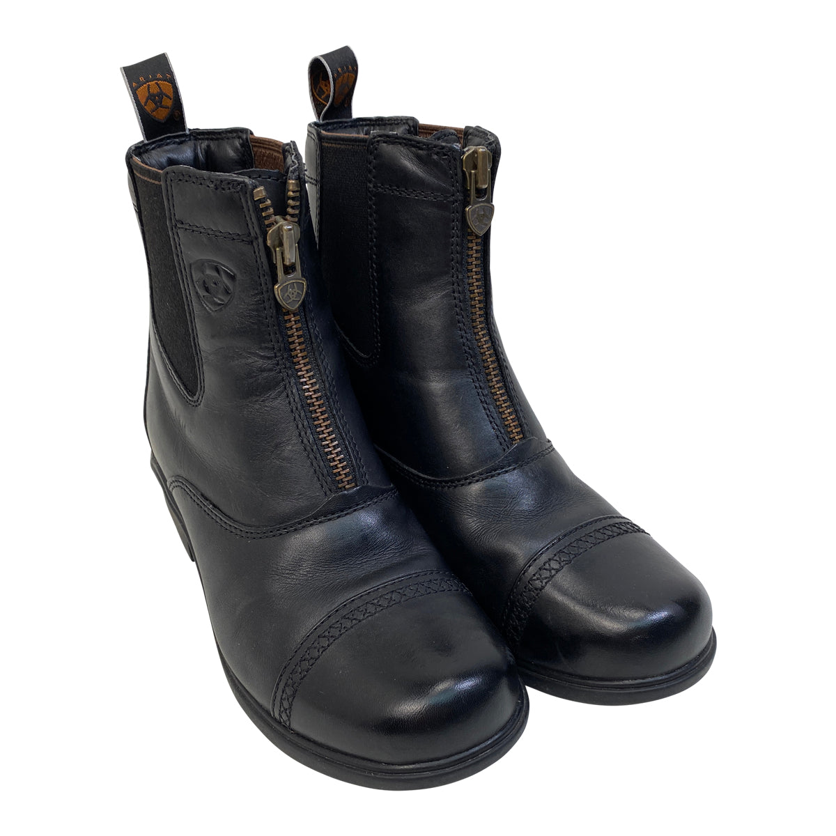 Ariat Heritage RT Zip Paddock Boots in Black