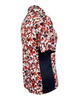 Kerrits Ice Fil Short Sleeve Shirt in Orange/Black Floral