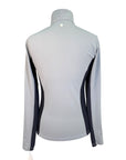 Harcour Long Sleeve Practice Shirt in Slate/Navy - Women's Medium