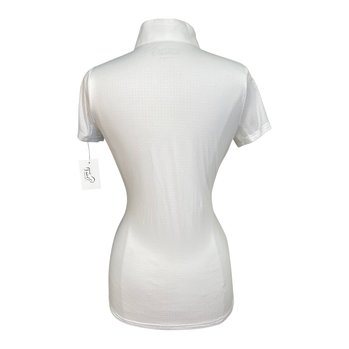 SmartPak Hadley Sunshield 1/4 Zip Short Sleeve Shirt in White