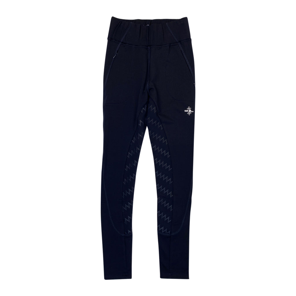 Fair Play 'Winter' Tights in Navy