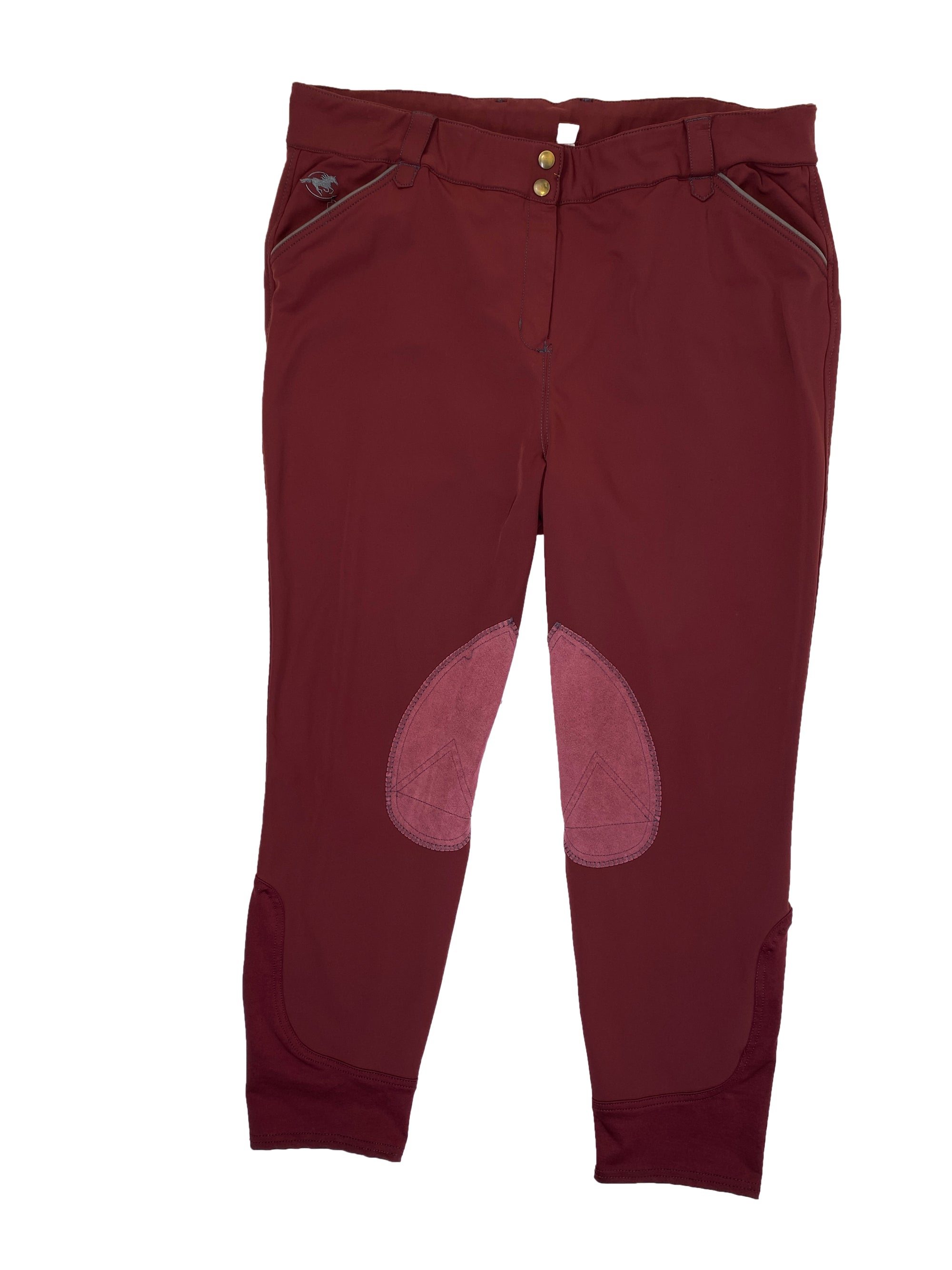 SmartPak 'Evolution' Breeches in Burgundy