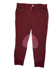 SmartPak 'Evolution' Breeches in Burgundy