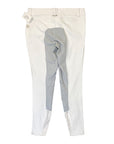Romfh 'Sarafina' Full Seat Breeches in White/Grey - Women's 38R