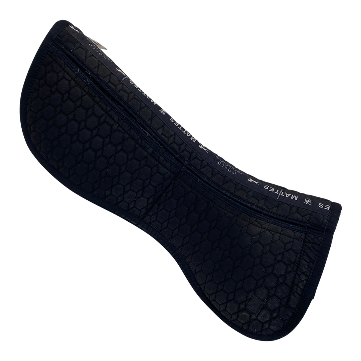 Mattes Correction Quilted Half Pad in Black Large The Tried Equestrian