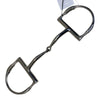 Myler Single Joint Dee Ring Bit in Stainless Steel/Copper