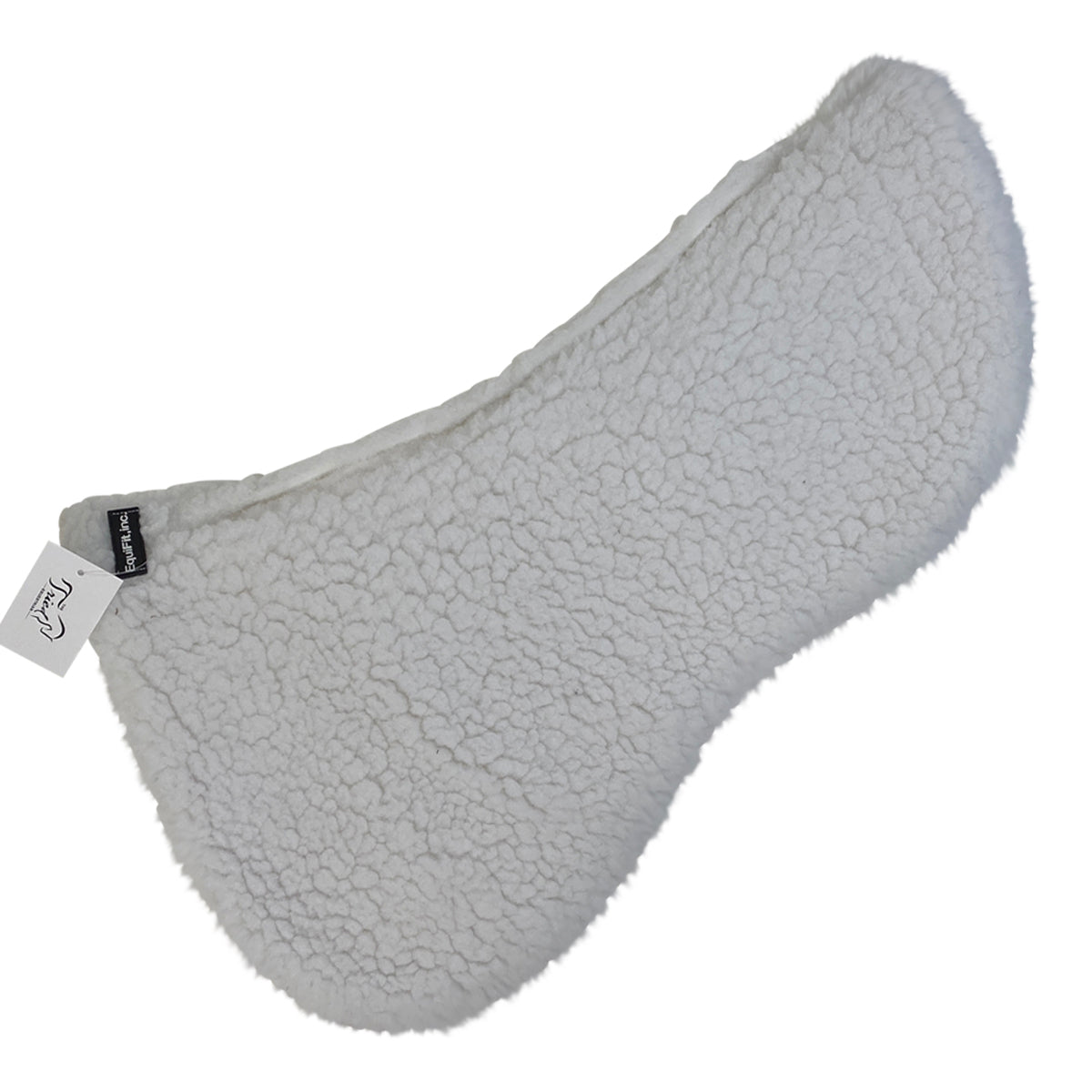 Equifit Fleece Half Pad Cover in White